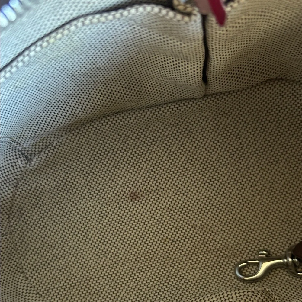 Dooney & Bourke Burgundy Patterned Hobo Bag